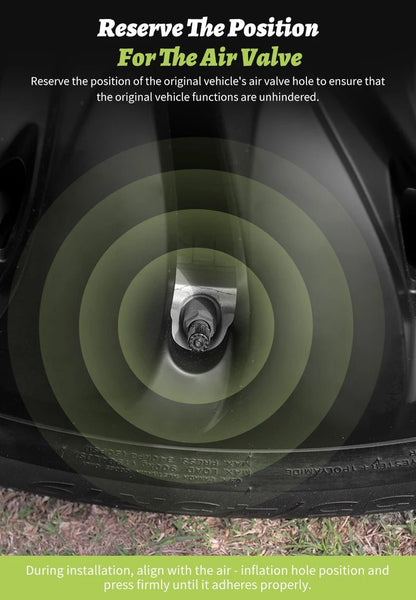 Tesla Model Y Wheel Covers - 19 Inch Storm Style Hubcaps (Set of 4) - All in One