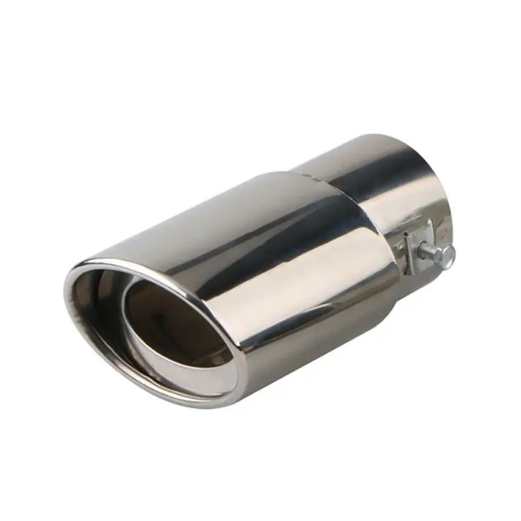 Automobile tailpipe tailpipe general exhaust stainless steel exhaust hood exhaust cylinder sound tail muffler modification - All in One