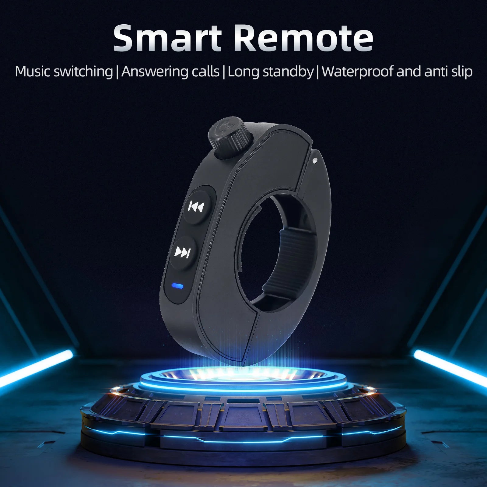 Motorcycle Handlebar Steering Wheel Remote Control Wireless Media Smart Phone Remote Controller For Bike customized - All in One