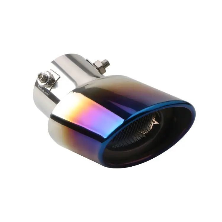 Automobile tailpipe tailpipe general exhaust stainless steel exhaust hood exhaust cylinder sound tail muffler modification - All in One