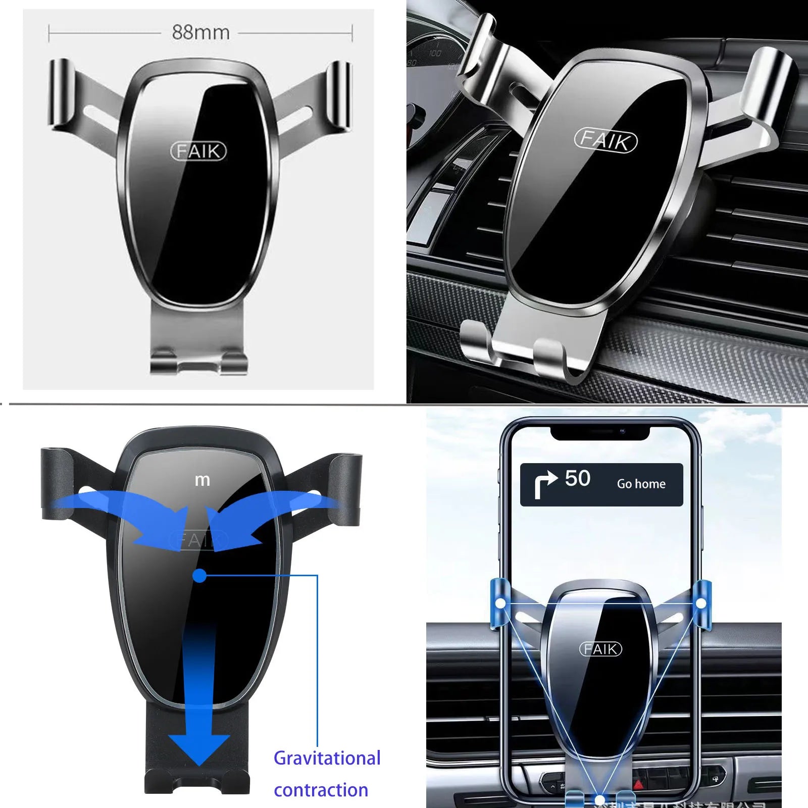 Car Mobile Phone Holder for Chevrolet Tahoe 2021~2024 GPS Bracket Navigation Stand Auto Accessories - All in One