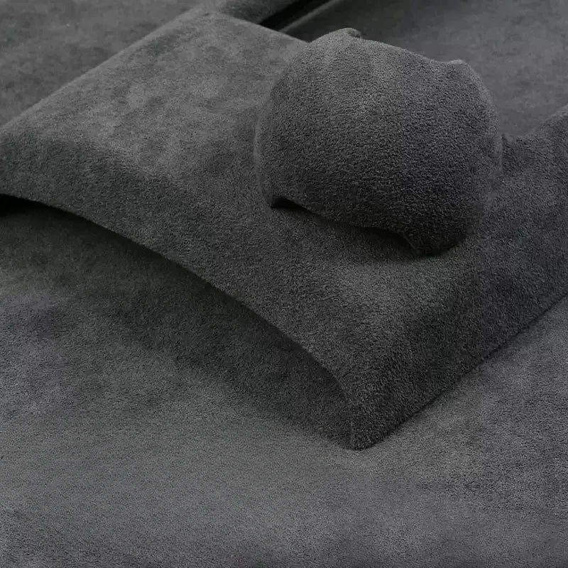 For Audi A3 A3L S3 2014 2015 2016 2017 2018 2019 2020 Alcantara Overlay Cover Car Gearshift Panel Armrest Box Frame Shell - All in One