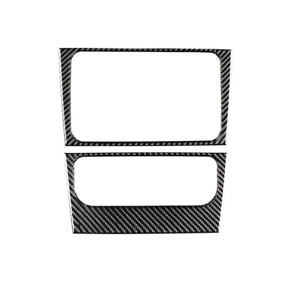 For VW Golf 6 MK6 Car Carbon Fiber Center Control Panel Air Vent Gear Shift Frame Headlight Switch Ashtray Box Cover Inner Trim - All in 1