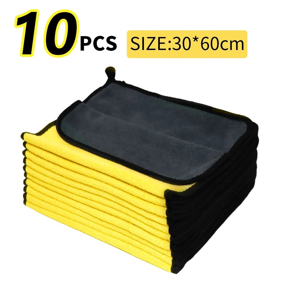 Microfiber Towel Car Microfiber Cloth Wash Towel Microfiber Cleaning Cloth Car Wash Drying Towel Auto Detailing - All in One
