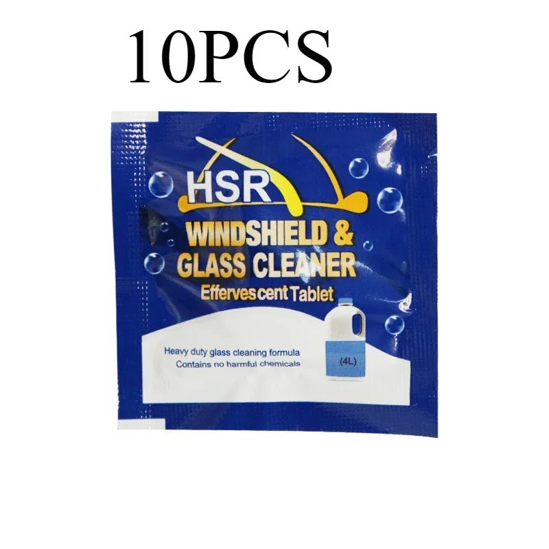 Car Windshield Glass Concentrated Washer Tablets Car Effervescent Washer Fluid Wiper Glass Solid Cleaning Tablets for Car Window - All in One