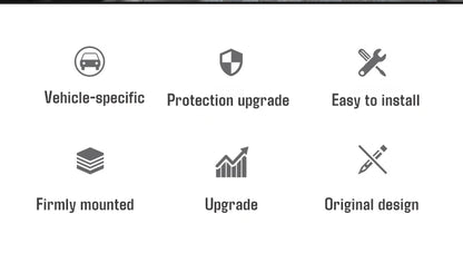 For Audi A3 2014 - 2020 Carbon Fibre Interior Decorative Mouldings Gear Lever Collar Console Dashboard Armrest Cover Pad Shell - All in 1