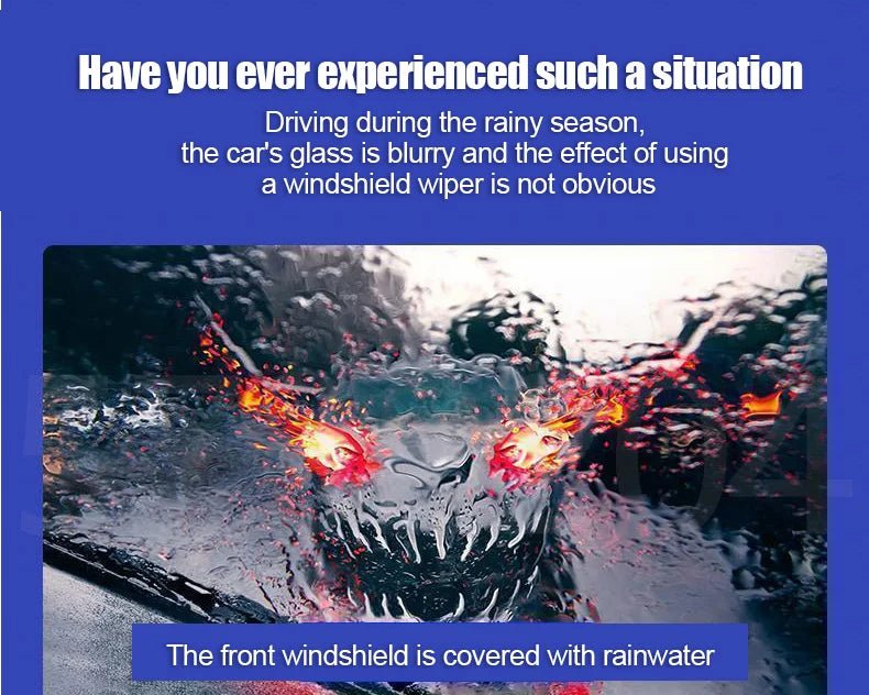 Auto Water Repellent Spray Anti Rain Coating For Car Glass Hydrophobic Anti - rain Car Liquid Windshield Mirror Water Repellent - All in One