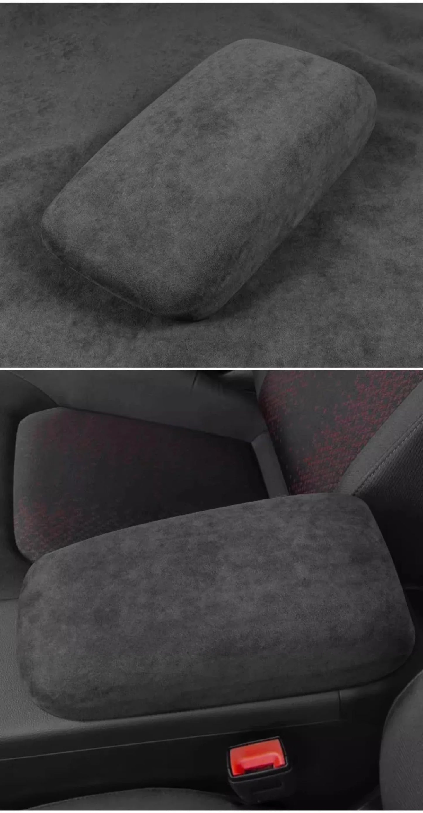 For Audi A3 A3L S3 2014 2015 2016 2017 2018 2019 2020 Alcantara Overlay Cover Car Gearshift Panel Armrest Box Frame Shell - All in One