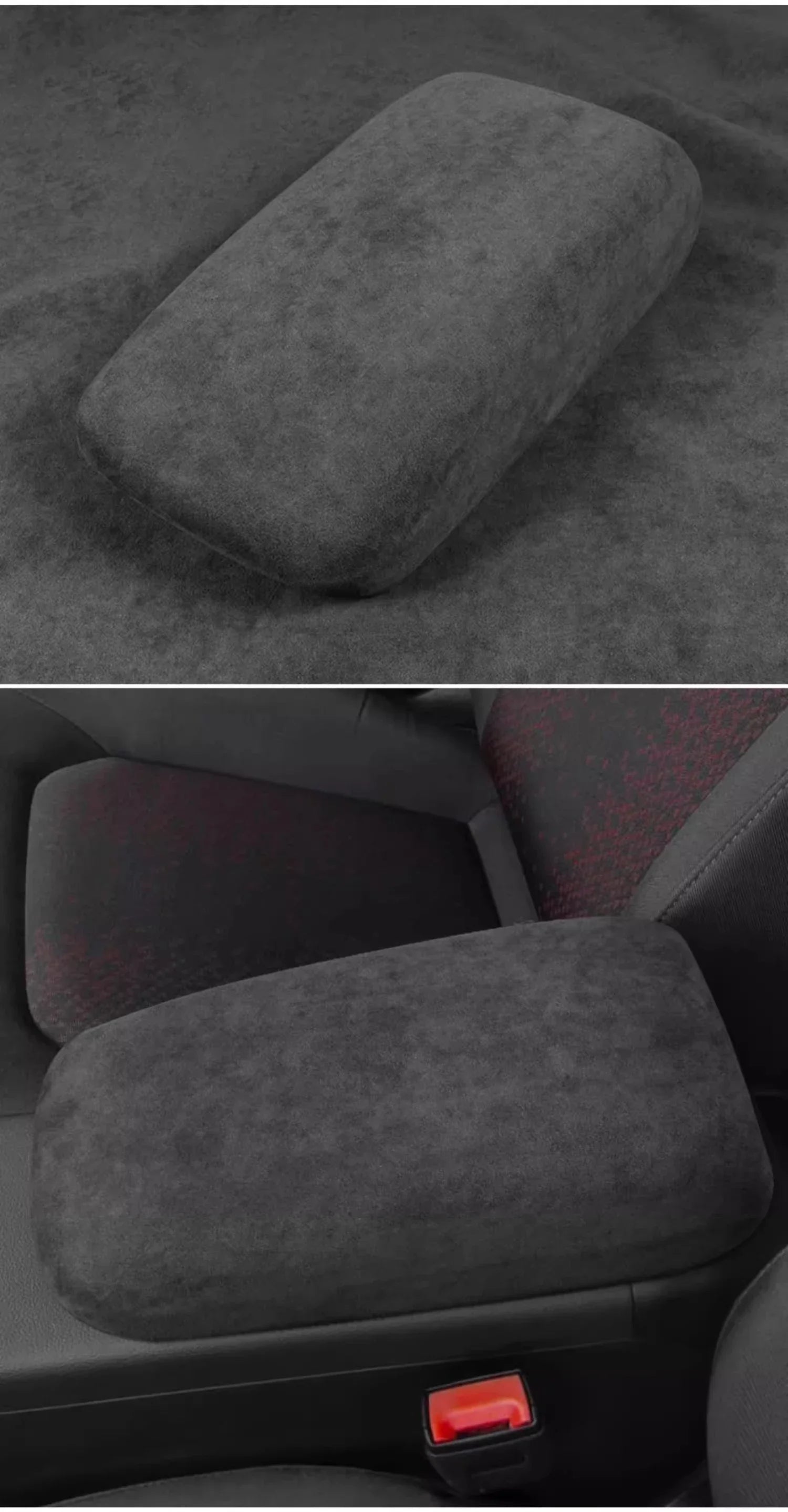 For Audi A3 A3L S3 2014 2015 2016 2017 2018 2019 2020 Alcantara Overlay Cover Car Gearshift Panel Armrest Box Frame Shell - All in One