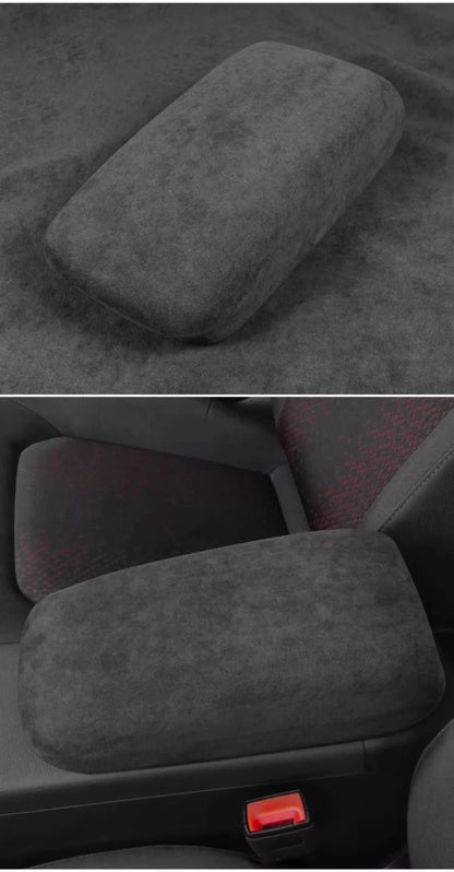 For Audi A3 A3L S3 2014 2015 2016 2017 2018 2019 2020 Alcantara Overlay Cover Car Gearshift Panel Armrest Box Frame Shell - All in One