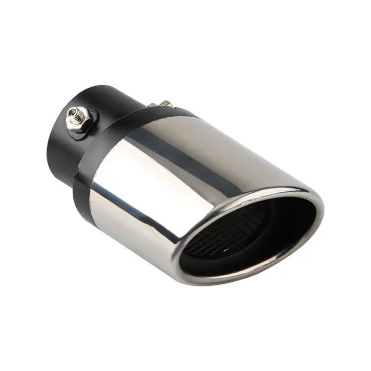 Automobile tailpipe tailpipe general exhaust stainless steel exhaust hood exhaust cylinder sound tail muffler modification - All in One