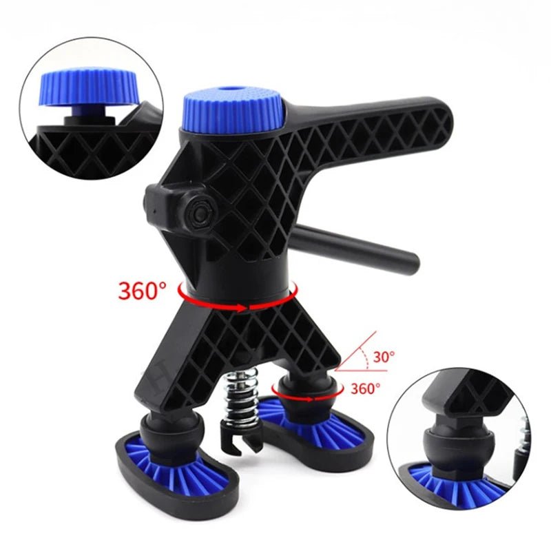 Automotive dent repair puller 360 ° rotation multi angle anti slip body sheet metal repair concave - convex molding puller - All in 1