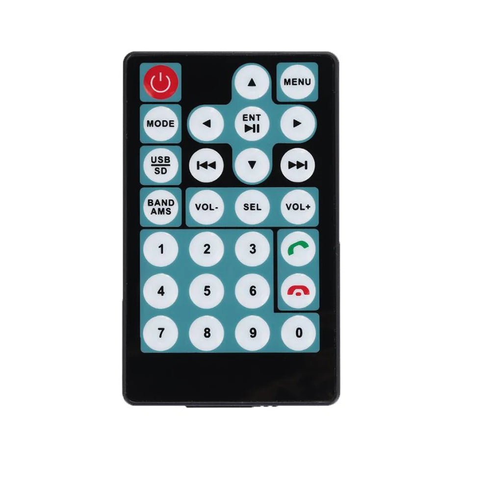Car MP5 Intelligent Remote Control 27 Buttons RC Switch Convenient Copy Operation Choosing Channel Page Turning Play Voice - All in One