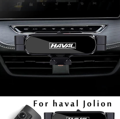Car Phone Holder For haval Jolion 2021 2022 Car Styling Bracket GPS Stand Rotatable Support Mobile Accessories - All in One