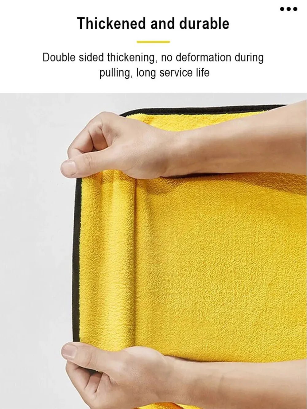 Microfiber Towel Car Microfiber Cloth Wash Towel Microfiber Cleaning Cloth Car Wash Drying Towel Auto Detailing - All in One
