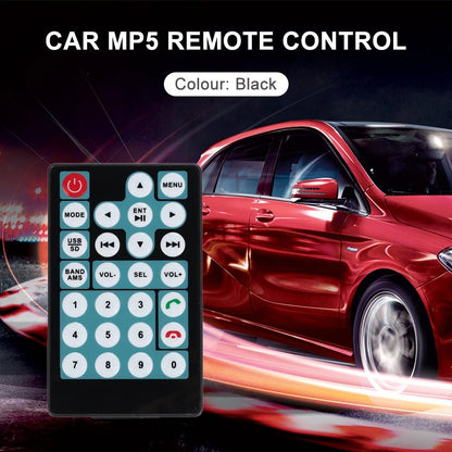 Car MP5 Intelligent Remote Control 27 Buttons RC Switch Convenient Copy Operation Choosing Channel Page Turning Play Voice - All in One