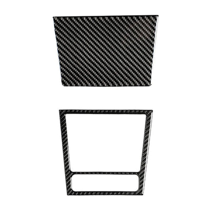 For VW Golf 6 MK6 Car Carbon Fiber Center Control Panel Air Vent Gear Shift Frame Headlight Switch Ashtray Box Cover Inner Trim - All in 1