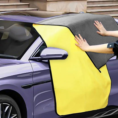 Microfiber Towel Car Microfiber Cloth Wash Towel Microfiber Cleaning Cloth Car Wash Drying Towel Auto Detailing - All in One