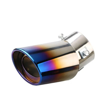Automobile tailpipe tailpipe general exhaust stainless steel exhaust hood exhaust cylinder sound tail muffler modification - All in One