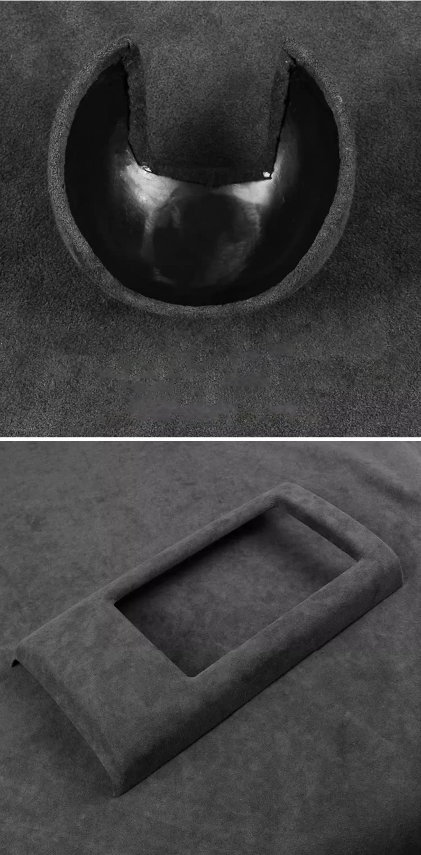 For Audi A3 A3L S3 2014 2015 2016 2017 2018 2019 2020 Alcantara Overlay Cover Car Gearshift Panel Armrest Box Frame Shell - All in One