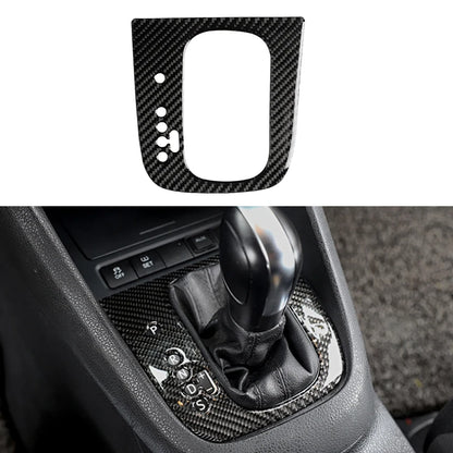 For VW Golf 6 MK6 Car Carbon Fiber Center Control Panel Air Vent Gear Shift Frame Headlight Switch Ashtray Box Cover Inner Trim - All in 1