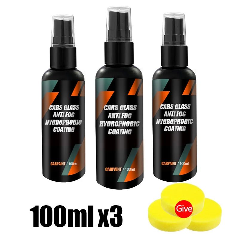 Auto Water Repellent Spray Anti Rain Coating For Car Glass Hydrophobic Anti - rain Car Liquid Windshield Mirror Water Repellent - All in One