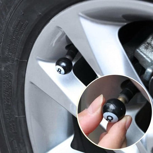 Bouchon valve pneu | Boule 8 de billard - All in One
