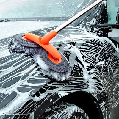 Brosse lavage voiture | Rotative Microfibre 360° - All in One