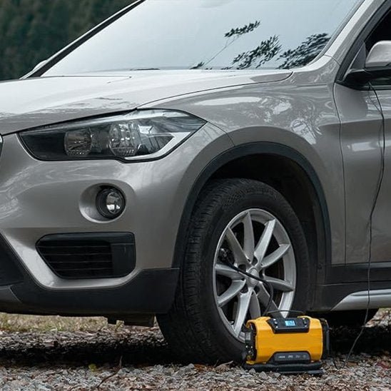 Gonfleur pneu voiture | CompactSafe - All in One