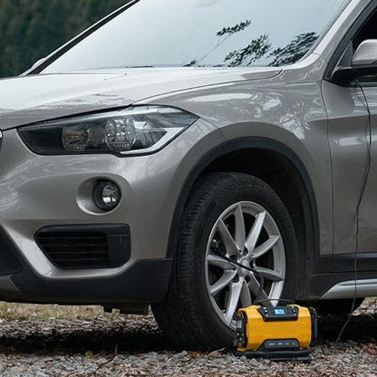 Gonfleur pneu voiture | CompactSafe - All in One