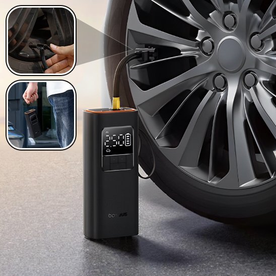 Gonfleur pneu voiture | Bosma Portable - All in One