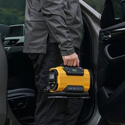 Gonfleur pneu voiture | CompactSafe - All in One