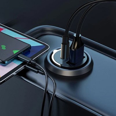 Chargeur allume cigare | Dual USB - All in One