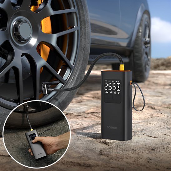 Gonfleur pneu voiture | Bosma Portable - All in One